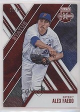 2017 Panini Elite Extra Edition Status Red Die-Cut 55/99 Alex Faedo #18 0tg5