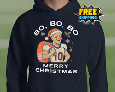 NEW Bo Nix Hoodie Broncos Christmas Hoodie Denver Football Broncos Sweatshirt