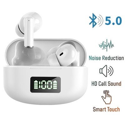 Ear Buds Earbuds Bluetooth Wireless Air Buds Ear pods HD Headphones LED Headset