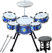 Drum Set for Toddlers - Upgraded Kids Musical Toy for 3-5 Boys Girls