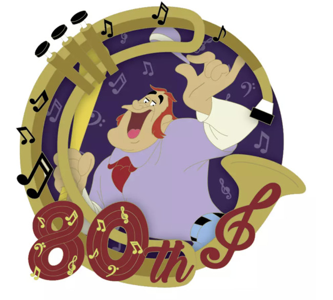 Disney Pins 2026 - D23 Casey At The Bat LE Make Mine Music 80th Anniversary