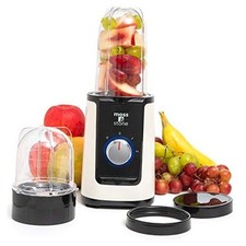 2 in 1 Personal Mini Blender with Additional Blender Cups, Amazing White