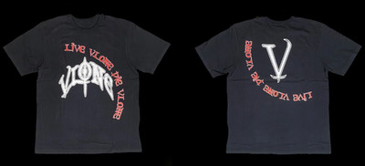 VLONE Omen Tee Black Unisex Graphic Streetwear Fashion T-Shirt Reprint S-5XL