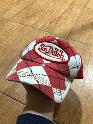 Vintage RARE Von Dutch Truckers Cap HAT one size Men s