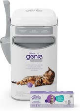 Litter Genie Platinum - Stainless Steel Cat Litter Pail