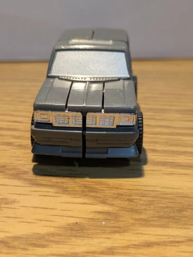 1984 Bandai Vintage GoBots MRT-41 Scratch Transformer Toy Gray SUV Bronco