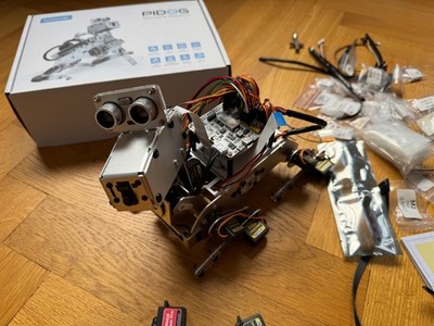 Sunfounder Pidog (zusammengebaut) für Raspberry 3&4  mit 3x neuer servo motor