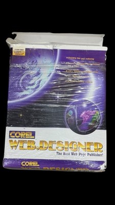 Corel Web.Designer For Vintage PC Running Windows 3.1x, Windows 95, Windows NT
