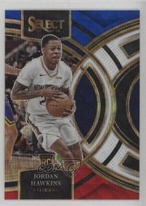 2023 Panini Select Premier Level Tri-Color Prizm Jordan Hawkins #124 Rookie RC