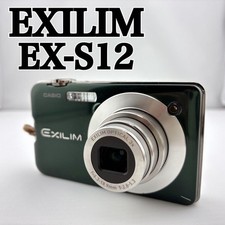 Rare Color CASIO EXILIM EX-S12 Green Compact Digital Camera Tested