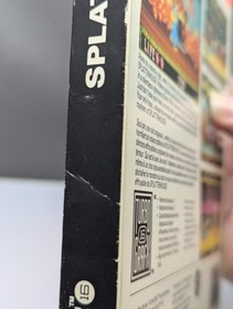 Splatterhouse - Turbo Grafx 16 - CIB with cardboard box and manual