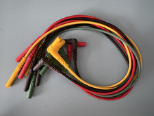 8er Set Hirschmann (SKS) Sicherheits-Messleit...