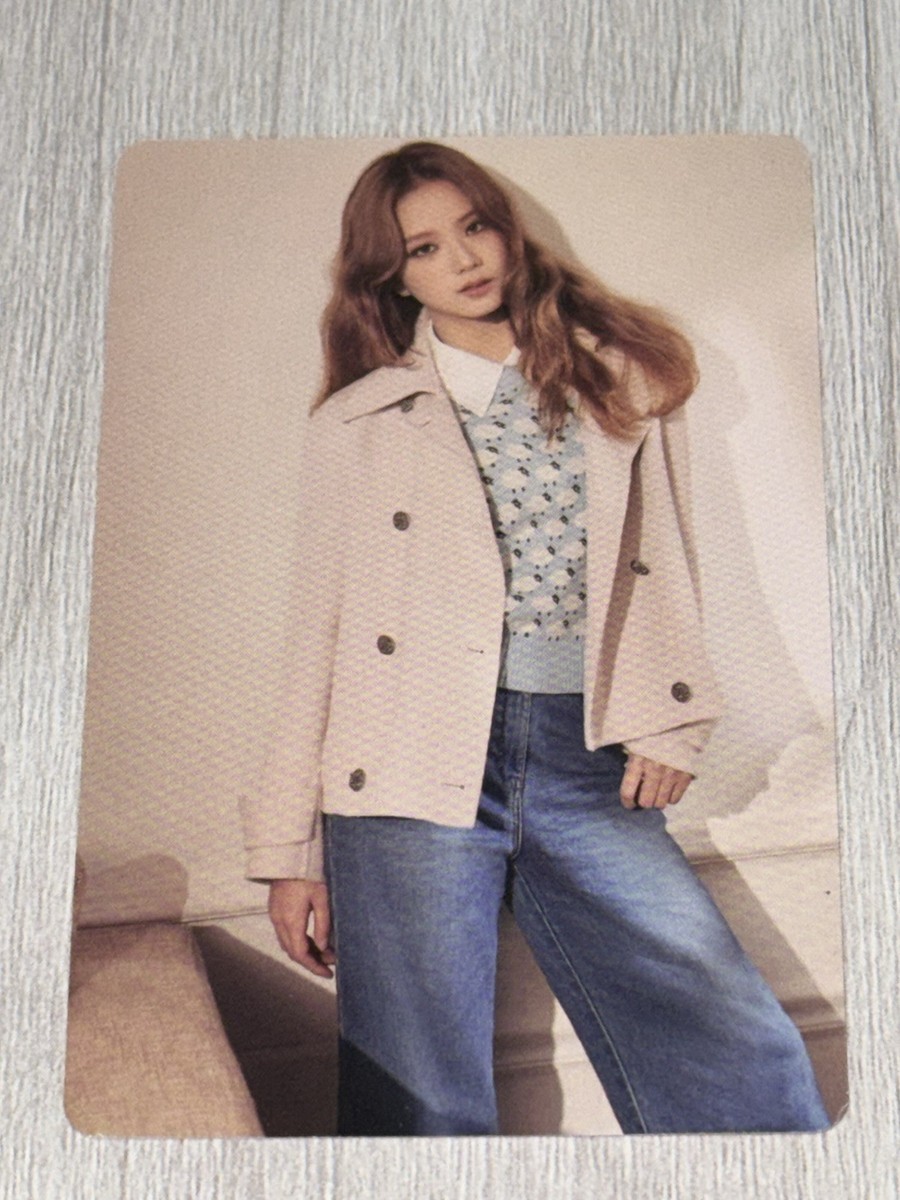BLACKPINK Jisoo photocard kpop blink merch trading card cute sexy