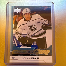 Upper Deck 2017-18 Adrian Kempe Young Guns Rookie RC #210 Los Angeles Kings