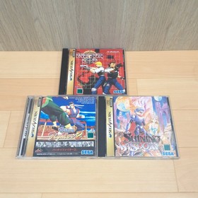 Sega Saturn console with Arcade Virtua Stick, Light Gun Controller & 5 Games JPN