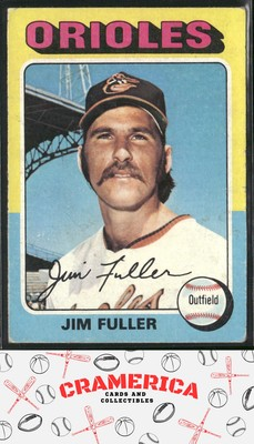 #ad Jim Fuller 1975 Topps #594 Baltimore Orioles $1.29