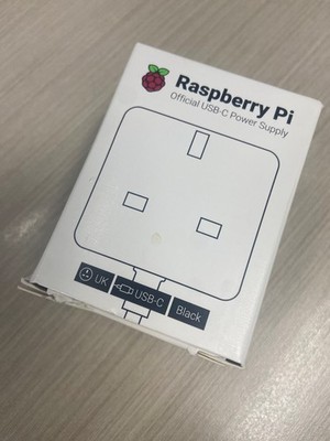Official Raspberry Pi 15W USB C Power Supply   5.1 V @ 3 A UK Plug   NEW & Seale