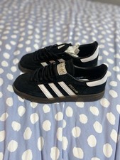 Adidas Black And White Spezial Size Uk 6 Brand New In Box