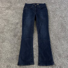 SEVEN7 Jeans Slim Boot Tummyless Dark Wash Mid Rise Women  s Size 8