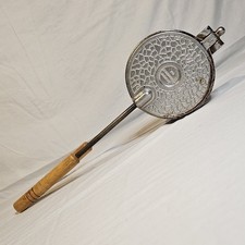 Vtg Berarducci Brothers Model 220 Scandinavian Krumkake Iron Press McKeesport