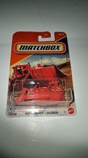 Matchbox Ground Breaker Bulldozer Superfast Series Red Plastic Diecast 09/125