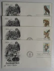 STAMPMART : USA 1978 SC#1760-1763 AMERICAN OWLS BIRDS 4 ARTCRAFT CACHET FDC