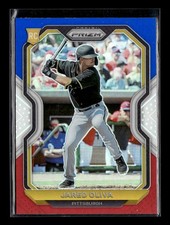 2021 Panini Prizm #34 Jared Oliva Red/White/Blue Prizm