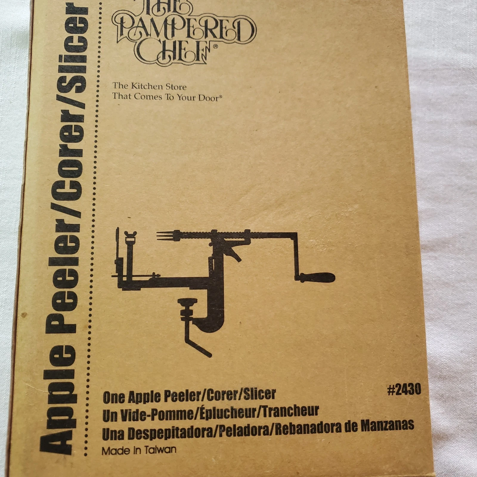 The Pampered Chef Apple Peeler #2430
Opens in a new window or tab