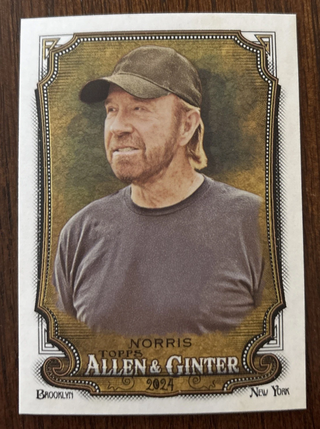 Chuck Norris trading card