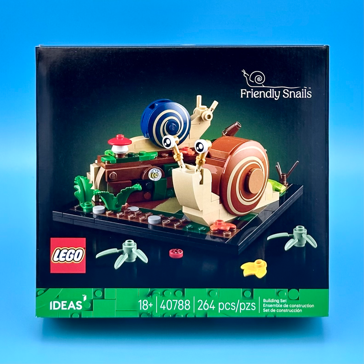 LEGO Ideas Friendly Snails (40788) Autumn Nature Garden GWP Promotional  SEALED