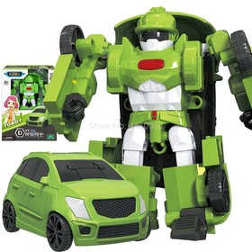 Cartoon Brothers Anime Tobot Transformation Car Airplane Fire Truck Toy