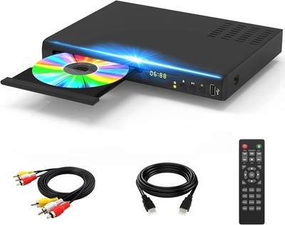 Blu Ray DVD Player, 1080P Home Theater Disc System, Play All DVDs and Region ...