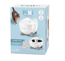 Catit Pixi Cat Water Fountain White Filter Fo...