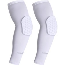 COOLOMG Volleyball Arm Pads Padded Arm Sleeves for Football Basketball Spor...