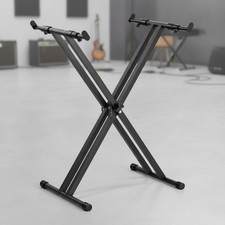 Double-X Keyboard Stand, Portable Digital Piano Stand,Adjustable keyboard Mus...
