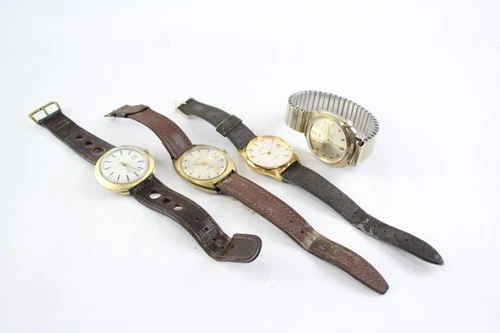 Vintage Mechanical Watches Montine Timex UNTESTED x 4