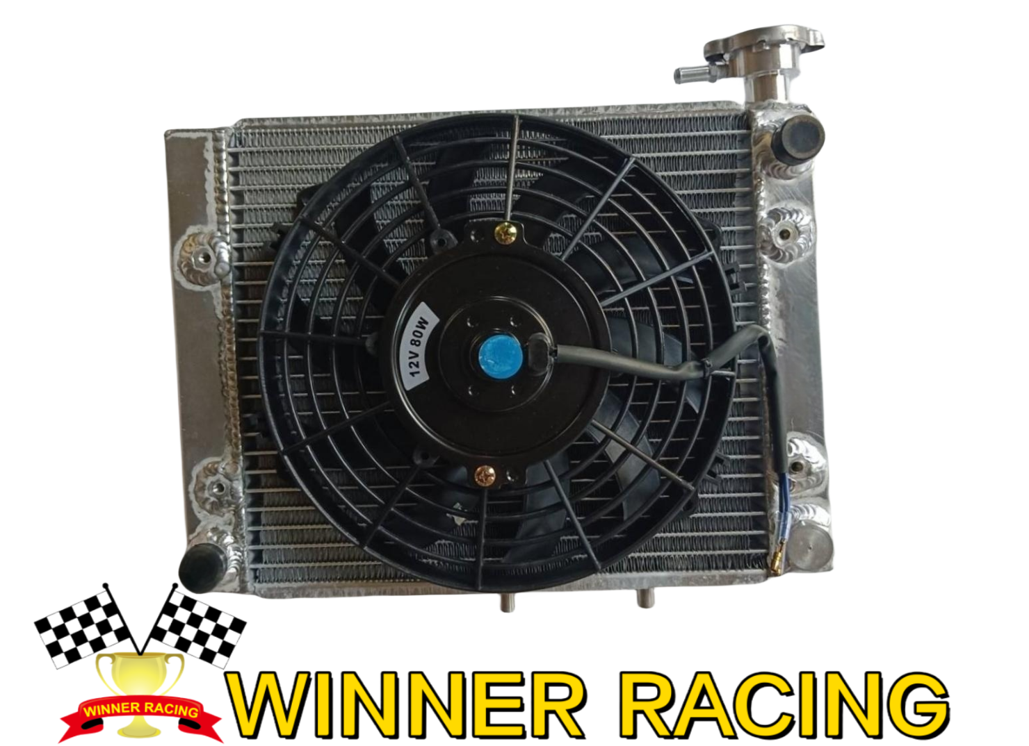 RADIATOR & ELECTRIC FAN For CAN-AM/CANAM OUTLANDER MAX/STD 330/400 2003-2005-image