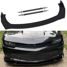 For Chevrolet Cruze Car Front Bumper Lip Spoiler Splitter Body Kit Glossy Black