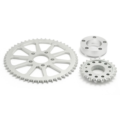 Dyna FXD FXDWG 06-17 Chain Drive Sprocket Conversion for Harley Softail 08-UP - Picture 10 of 11