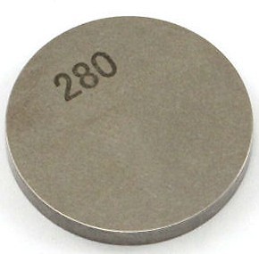 NEW 25mm Diameter Valve Shim Size 2.80mm - Honda - Yamaha - Triumph 2.80 - Bild 1 von 1