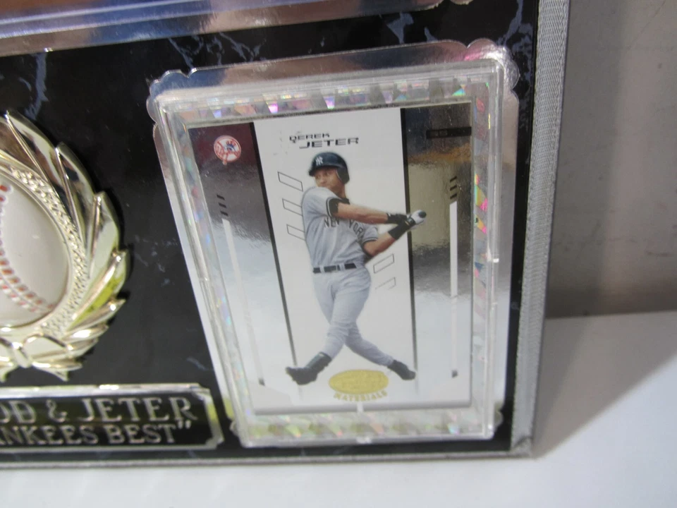 Nueva York Yankees exhibición Alex Rodríguez Derek Jeter A Rod foto 8x10 con tarjetas Foto 4 de 4