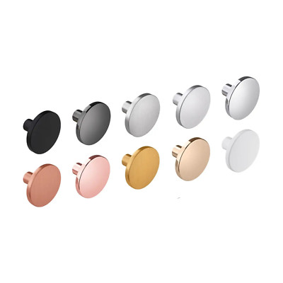 Viefe Möbelknopf COMO Schrankknopf Schubladenknopf aus Metall rund Ø 41 mm