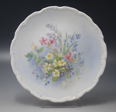 ROYAL ALBERT ENGLAND SHAKESPEARE'S FLOWERS PRIMROSE BEDS PLATE 8.3/8'' 