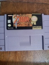 Super Nintendo 1991 The Legend Of Zelda A Link To The Past Cartridge.