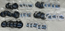 40 Pcs Cheerleader Compact Mirrors Bulk Party Favors Team Gifts Blue White Blac