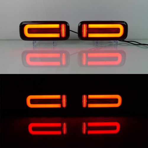 Luces traseras LED para Suzuki Jimny 2007-2018, freno + DRL nocturno + señales de giro + inversión - Imagen 8 de 14