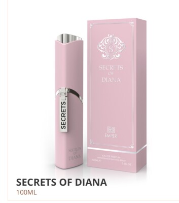 Dubai Perfumes EMPER ''SECRETS OF DIANA'' Eau De Parfum 100 ml spray