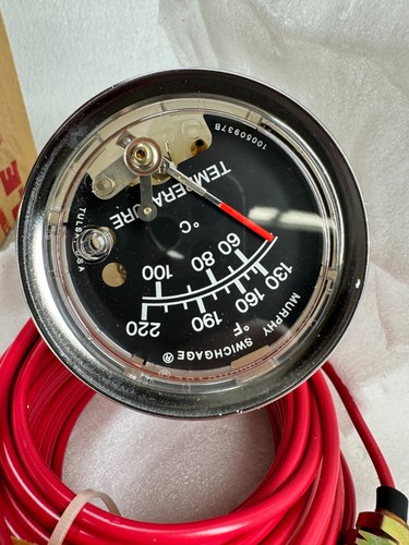 MURPHY A25T-220-35-1/2 PN: 10-70-3678 Temperature Switch Gauge, 2-1/2" Display - Picture 18 of 20