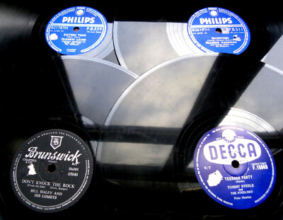 E183/ JUKEBOX-HITS-Teenage Party-Bill Haley-Vaughn...Angebot 4x Schellack 78rpm