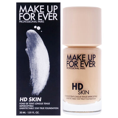 Make Up For Ever HD Skin Stay-True Foundation - 1R12 Cool Ivory - 1.01 oz